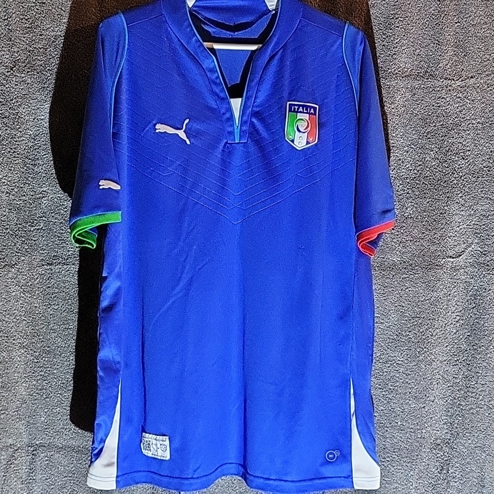 Mens XL Italia Puma jersey